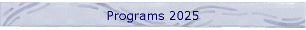 Programs 2025